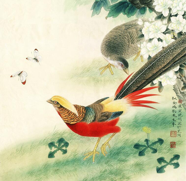 国画复制, 装饰画打印、无框画宣纸, 布艺工艺品高仿