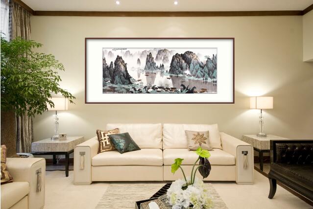 复制字画中国风水和房间色彩搭配 ---软装配画 工装配画 家装配画